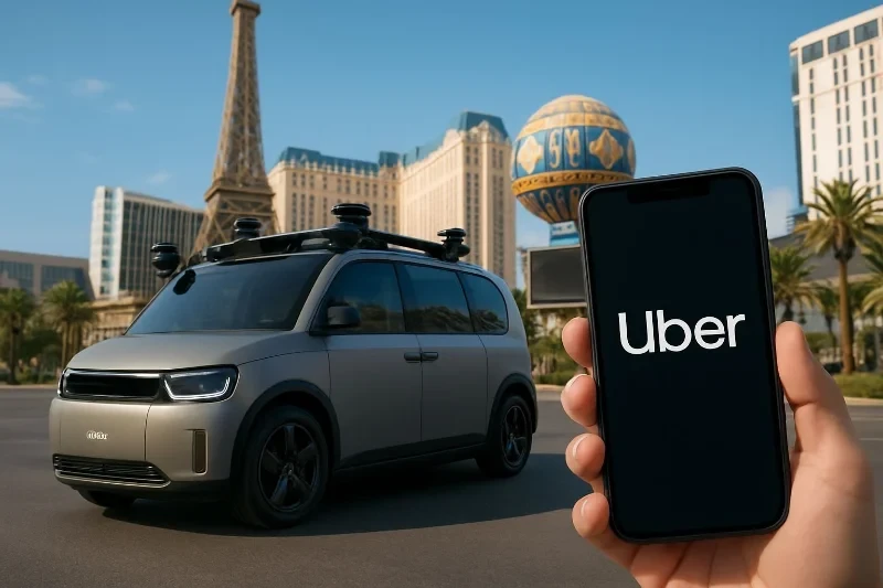 Zoox Robotaxis to Debut on Uber App in Las Vegas This Year