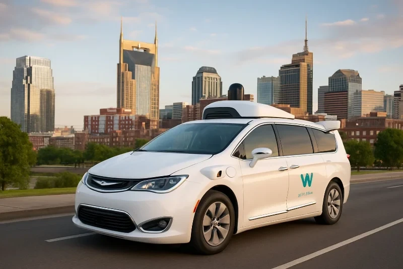 Waymo Tests Driverless Robotaxis in Nashville