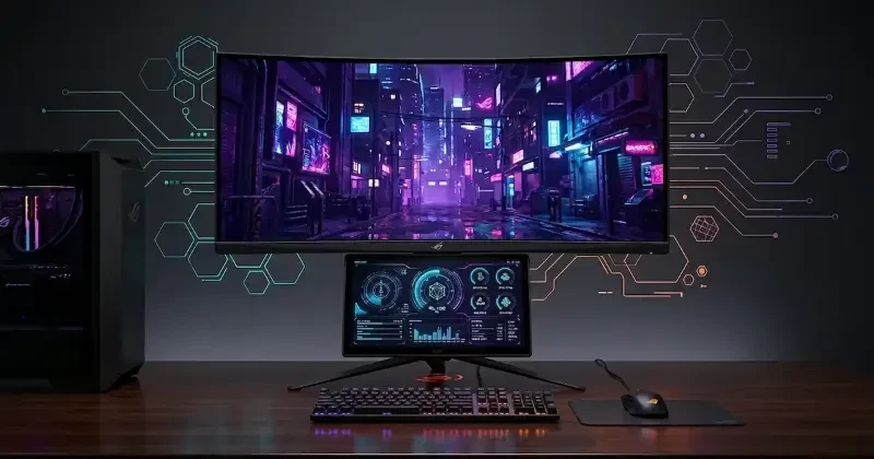 Asus Unveils ROG Strix XG129C Secondary Touchscreen